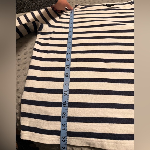 J. Crew Classic Striped Long Sleeve Top - Picture 4 of 6